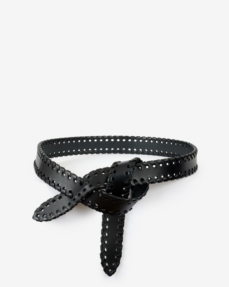 LECCE KNOTTED LEATHER BELT